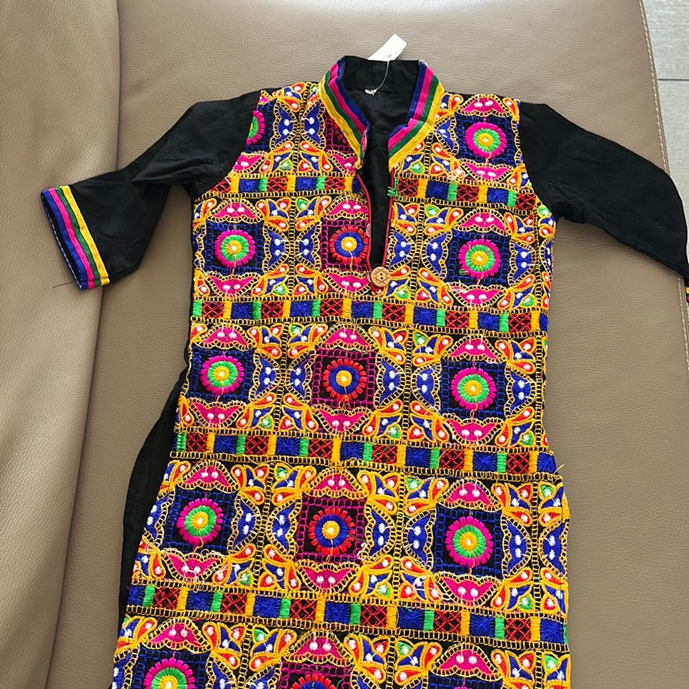 New Kids embroidered top/kurti